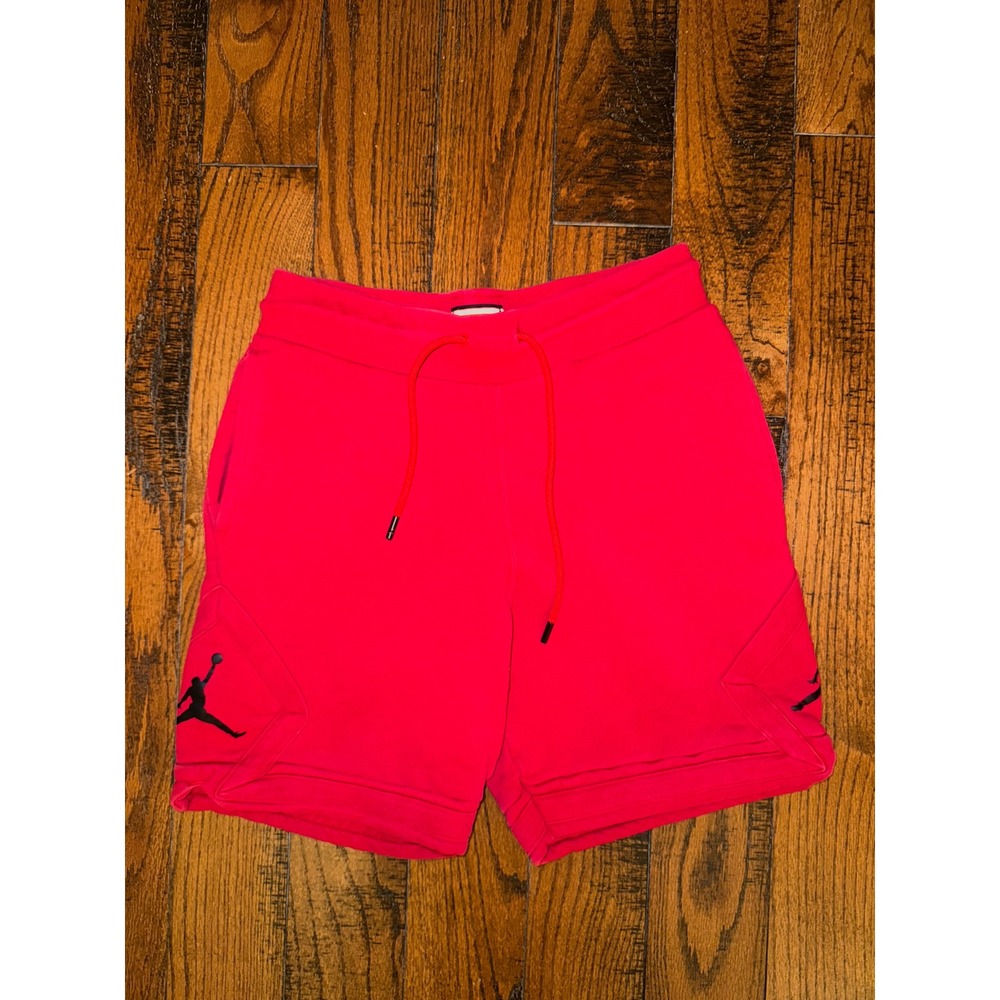 Jordan Red Basketball Shorts‎ Men's Size S Gym Athletic Performance